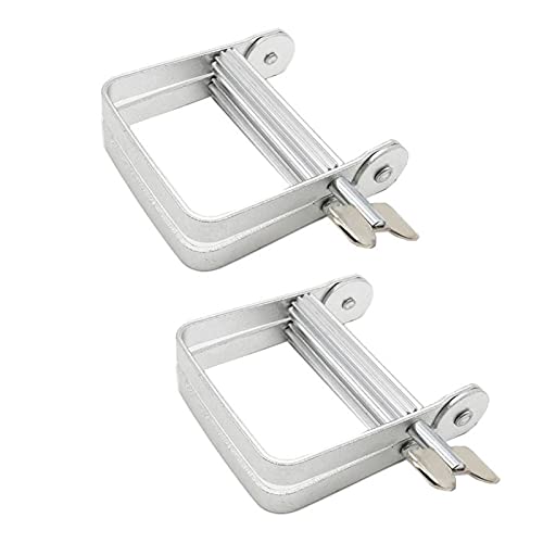 Qinndhto 2Pcs Manual Toothpaste Dispenser Tooth Paste Tube Squeezer Hair Colo...