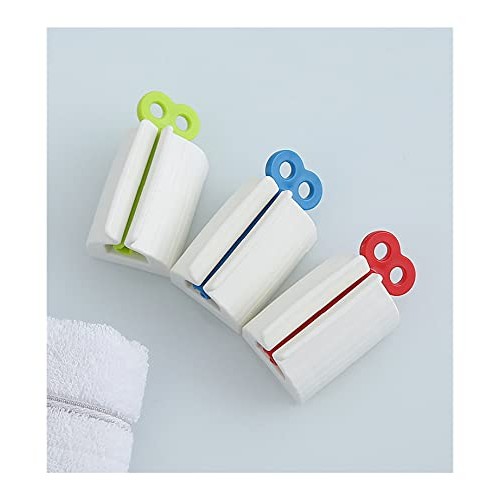 Qinndhto Multi-Functional Toothpaste Dispenser Facial Cleanser Squeezer Clips...
