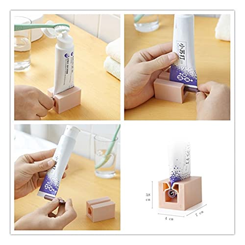 Qinndhto Multifunctional Toothpaste Dispenser Facial Cleanser Squeezer Clips ...