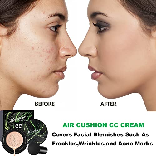 Mushroom Head Air Cushion CC Cream Foundation,QIUFSSE Mushroom Head Foundatio...