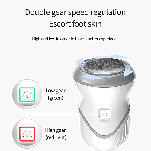 Electric Foot Grinder, Electronic Vacuum Foot File, Electric Feet Callus Remo...
