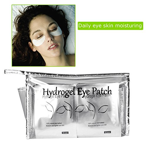 110 Pairs Eyelash Extension Gel Patches Kit, Lash Extension Lint Free Under H...