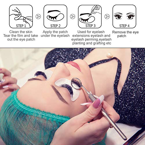 110 Pairs Eyelash Extension Gel Patches, Professional Lint Free Under Eye Pad...
