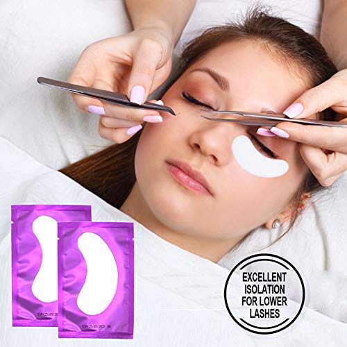 110 Pairs Eyelash Extension Gel Patches, Professional Lint Free Under Eye Pad...