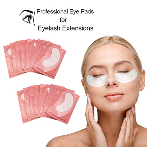 55 Pairs Set, Under Eye Hydrogel Pads, Professional Lint Free Eye Mask Eyelas...