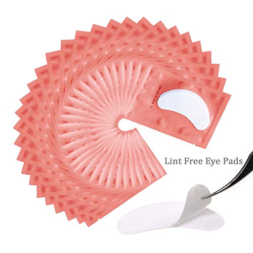 55 Pairs Set, Under Eye Hydrogel Pads, Professional Lint Free Eye Mask Eyelas...