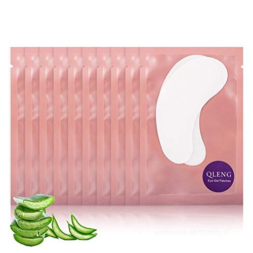 55 Pairs Set, Under Eye Hydrogel Pads, Professional Lint Free Eye Mask Eyelas...