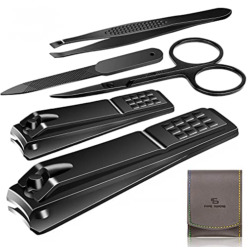 Manicure Pedicure Kit Nail Clippers Set High Quality Fingernails & Toenails V...