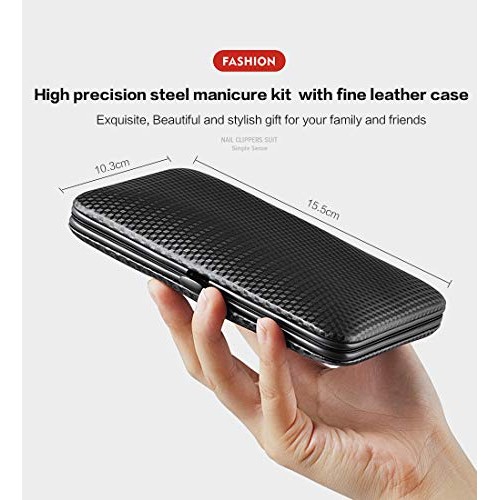 Nail Clippers Sets High Precisio Stainless Steel Nail Cutter Pedicure Kit Nai...