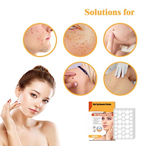 Skin Tag Remover Patches 180PCS, Acne Tag Mole Remover, Wart, Dark Spot, Blem...