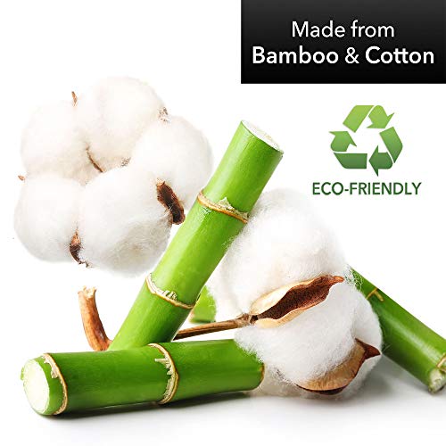 QMADIX ECO FRIENDLY COTTON SWABS 2-PACK BUDLE 1000PCS TOTAL!!!