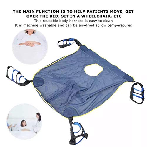 QMZDXH Transfer Belt Aid Transfer Sling Rehabilitation Belt Lower Limb Walkin...