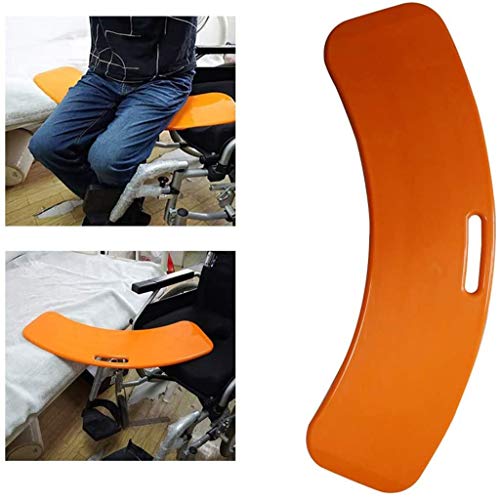 QMZDXH Wheelchair Transfer Board, Bed Car Curved Slide Board for Elderly Hand...
