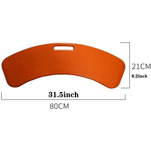 QMZDXH Wheelchair Transfer Board, Bed Car Curved Slide Board for Elderly Hand...