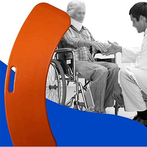 QMZDXH Wheelchair Transfer Board, Bed Car Curved Slide Board for Elderly Hand...