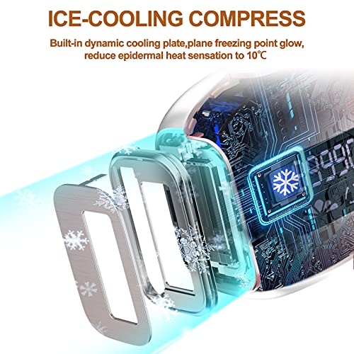 Laser Hair Removal for Women and Men,Ice Compress Hair Removal System Upgrade...