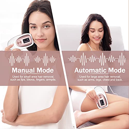 Laser Hair Removal for Women and Men,Ice Compress Hair Removal System Upgrade...