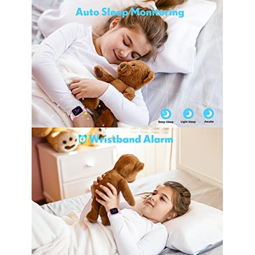 QOOGOT Kids Smart Watch for Boys Girls,Health Fitness Tracker with Heart Rate...