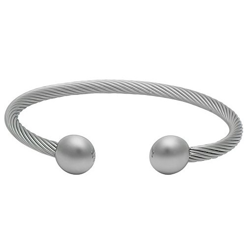 QRAY Professional Hi-Gauss Magnets Surgical Steel Golf Athletic Bracelet Men ...