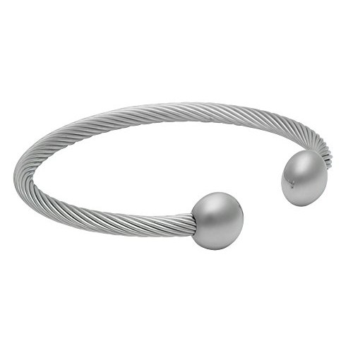 QRAY Professional Hi-Gauss Magnets Surgical Steel Golf Athletic Bracelet Men ...