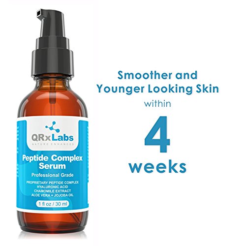 Peptide Complex Serum/Collagen Booster for the Face with Hyaluronic Acid and ...