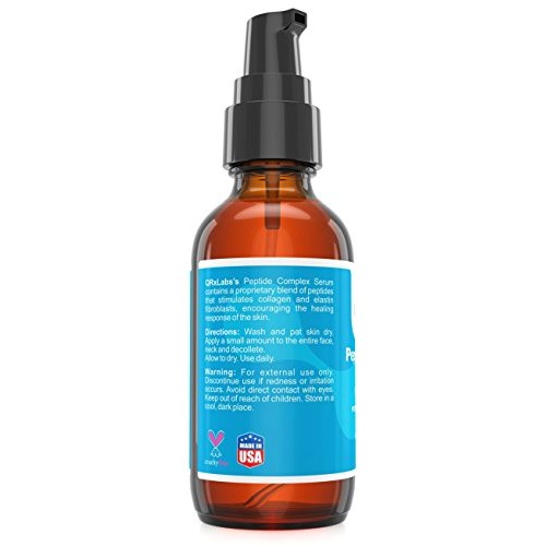 Peptide Complex Serum/Collagen Booster for the Face with Hyaluronic Acid and ...