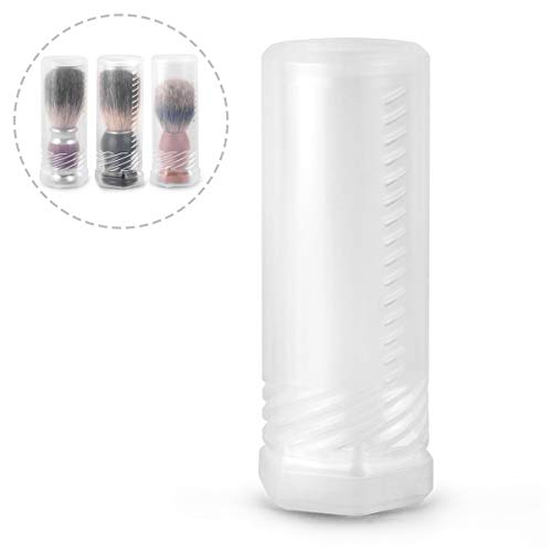 QSHAVE Shaving Brush Travel Case Holder Fit for Most of Shaving Brushes (Brus...