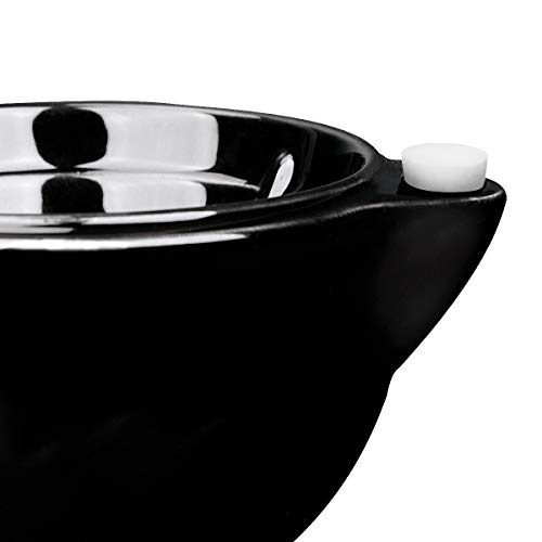 QSHAVE Shaving Scuttle Mug - Keep Lather Always Warm Large Deep Size Bowl Han...