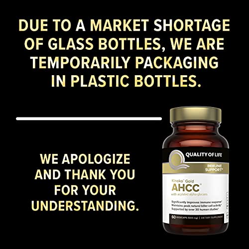 Premium Kinoko Gold AHCC Supplement–500mg of AHCC per Capsule–Supports Immune...
