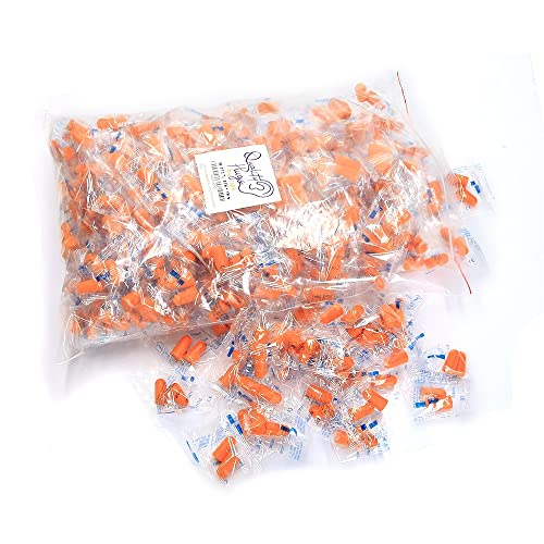 Quality Foam Earplugs 200 Pair- 32dB Noise Cancelling Sound Blocking Calmer S...
