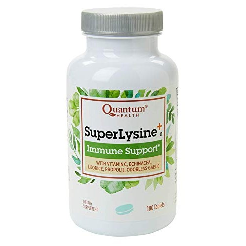 Quantum Health Super Lysine+ / Advanced Formula Lysine+ Immune Support with V...