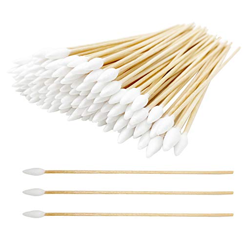 1400pcs Precision Cotton Swabs with 6'' Long Sticks for Gun Cleaning, Makeup ...