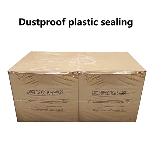 Thick Cotton Swabs, Large Tips Cotton Swabs, XL Cotton Bud with Big Cotton He...