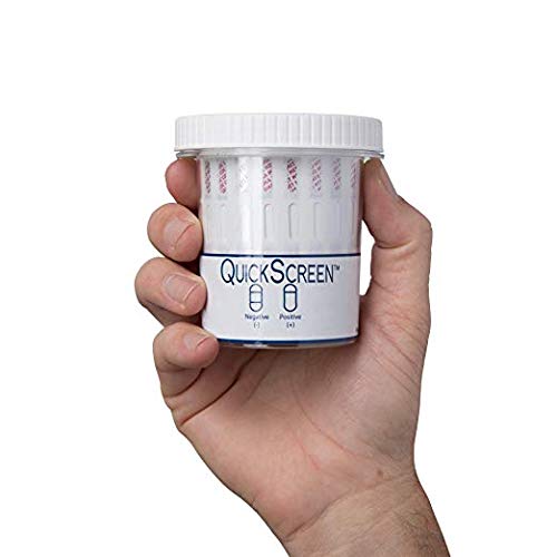 Phamatech QuickScreen 4 Panel Dip Card Multi Drug Test Kit, 9221Z (Pack of 5)