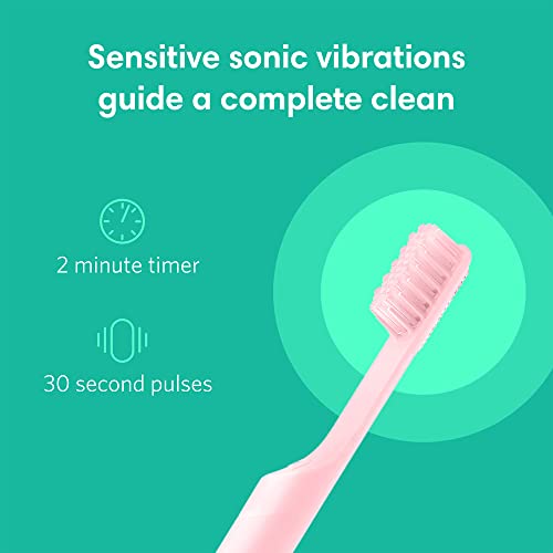 quip Adult Smart Electric Toothbrush - Sonic Toothbrush with Bluetooth & Rewa...