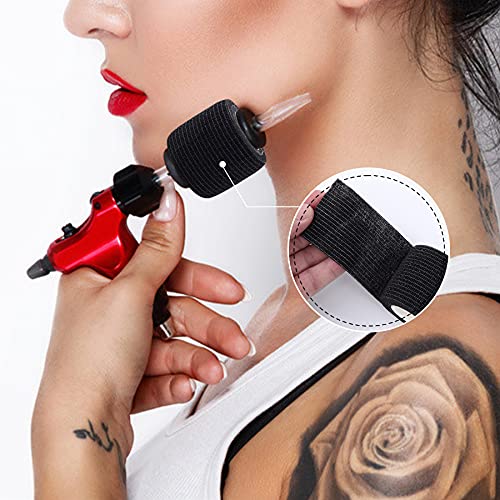 Tattoo Grip Tape 12pcs 2" x 5 Yards Disposable Cohesive Tattoo Grip Wrap, Ela...