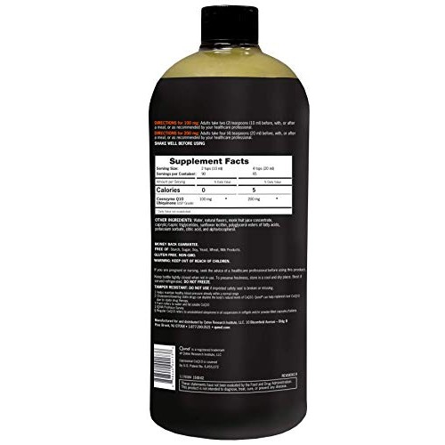 Qunol Liquid CoQ10 100mg, Superior Absorption Natural Supplement Form of Coen...