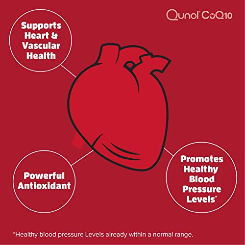 Qunol Liquid CoQ10 100mg, Superior Absorption Natural Supplement Form of Coen...