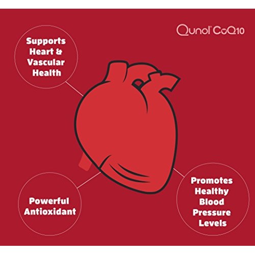 Qunol Ultra CoQ10 100mg, 3x Better Absorption, Patented Water and Fat Soluble...