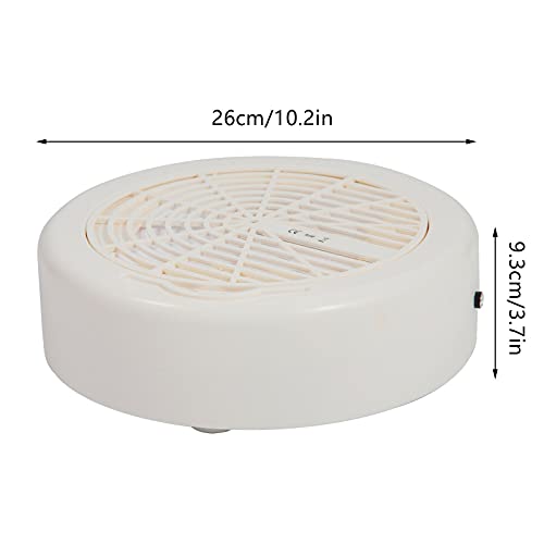 QUTUNI 40W Nail Fan Dust Collector Machine,Low Noise Nail Dust Vacuum Collect...