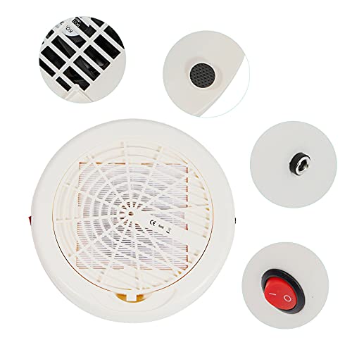 QUTUNI 40W Nail Fan Dust Collector Machine,Low Noise Nail Dust Vacuum Collect...