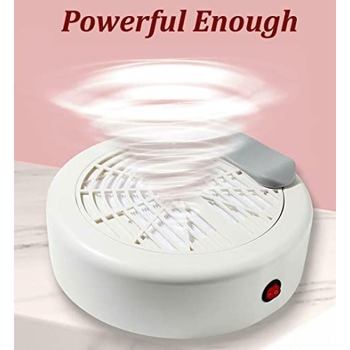 QUTUNI 40W Nail Fan Dust Collector Machine,Low Noise Nail Dust Vacuum Collect...