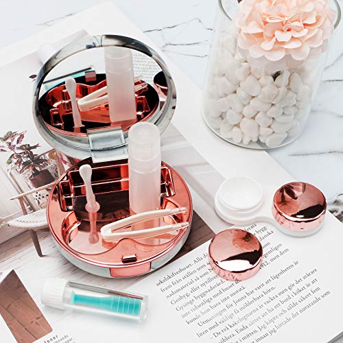 Contact Lens Case with Large Contact Remover, Contact Lenses Case Kit with Mi...