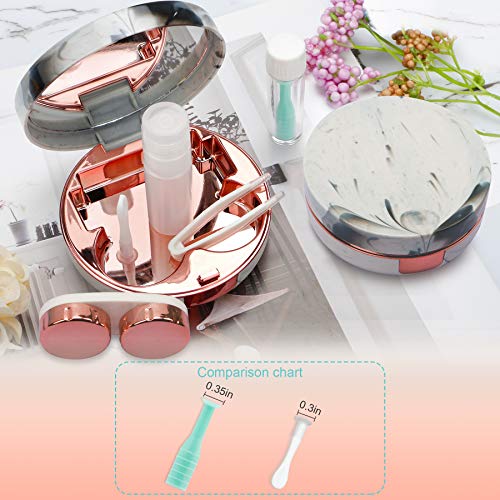 Contact Lens Case with Large Contact Remover, Contact Lenses Case Kit with Mi...
