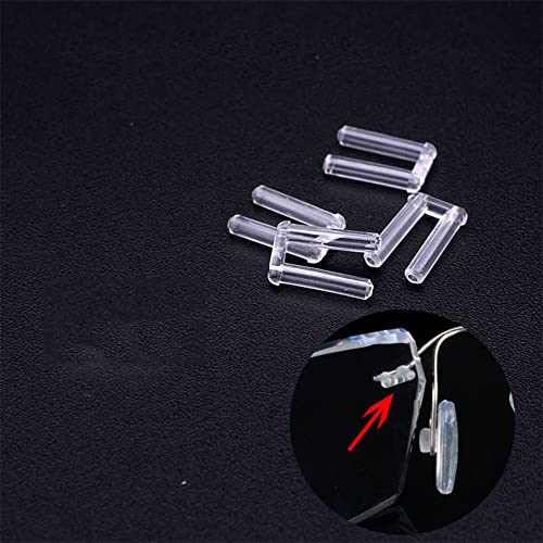Rimless Glasses Accessories Rubber Plug Eyeglass Repair Accessories Double Ru...