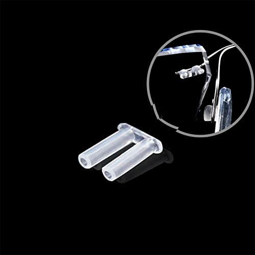 Rimless Glasses Accessories Rubber Plug Eyeglass Repair Accessories Double Ru...