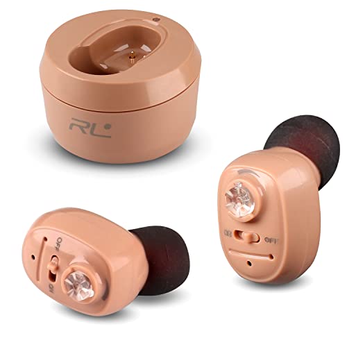 Rechargeable Hearing Aids for Seniors and Adults, Large Digital Amplifier, Ea...