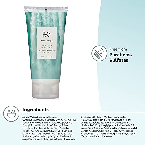 R+Co Waterfall Moisture and Shine Lotion, 5 Fl Oz