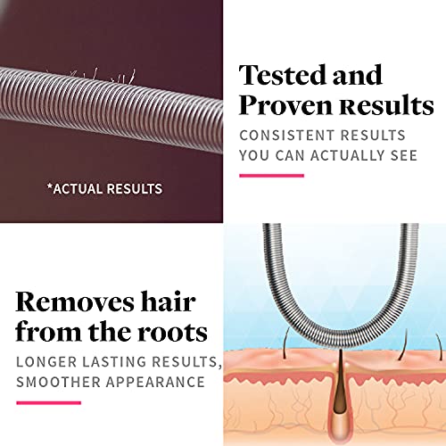 R.E.M Spring Facial Hair Remover - The Original Hair Removal Spring [Design P...