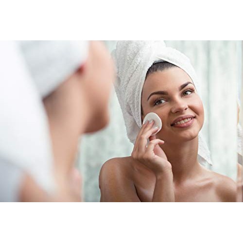 R-NEU Cotton Rounds, 400 Count Makeup Remover and Facial Cleansing Round Cott...